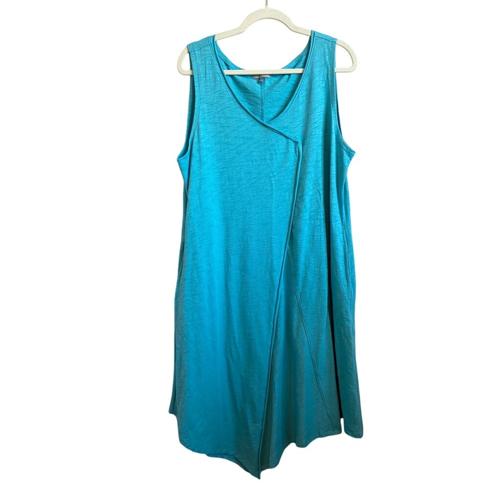 Habitat Clothes‎ to Live In Blue Midi Dress Size Large
